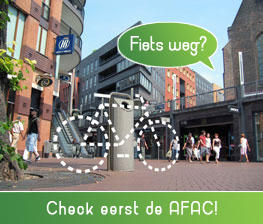 Fiets weg? Check eerst de AFAC!